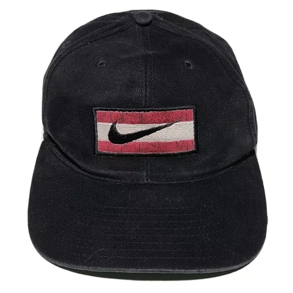 Vintage NIKE Velvety Swoosh Snapback Hat Tyler